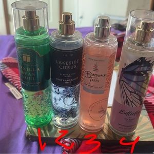 Bath&body hemp pink lotions nd perfumes! Between $5-$15.